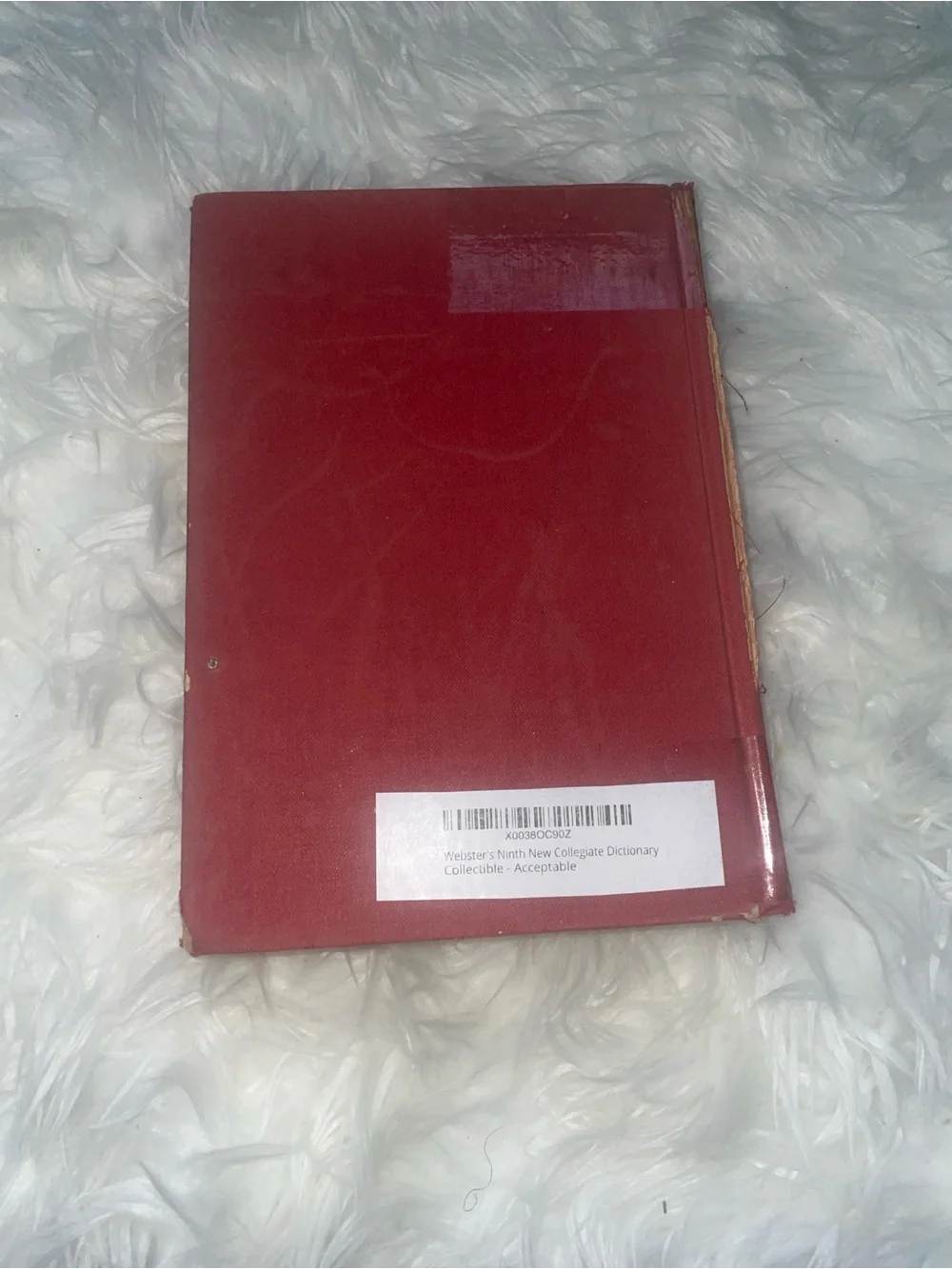 Webster’s New Collegiate Dictionary Ninth Edition Merriam-Webster Reference Book